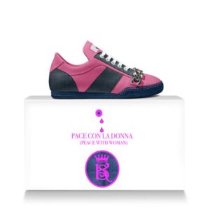 ROSA FRIZZANTE 4 MINIMAL METAL LOW TOP