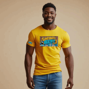 SUNFLOWER BLU SKY T-SHIRT CAP SET